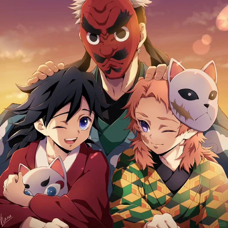 hình ảnh anime thanh gươm diệt quỷ