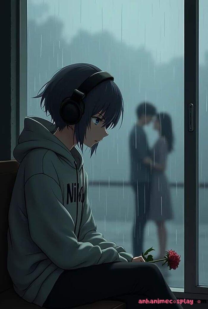 hình ảnh anime thất tình hd