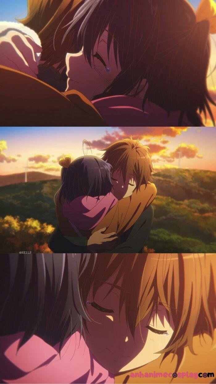 hình ảnh anime tình yêu dễ thương