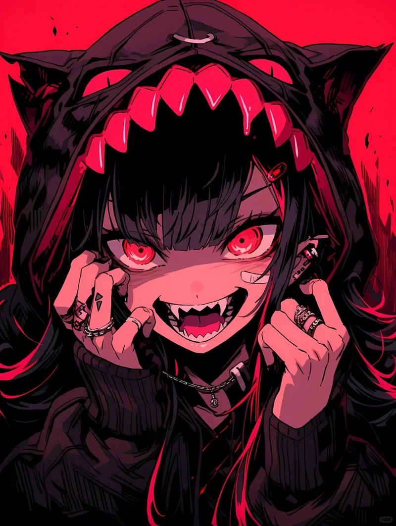 hình ảnh anime vampire cute