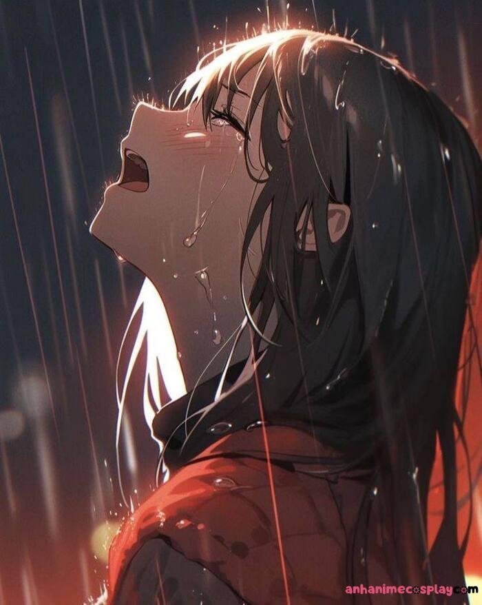 hình ảnh chia tay anime buồn girl hd