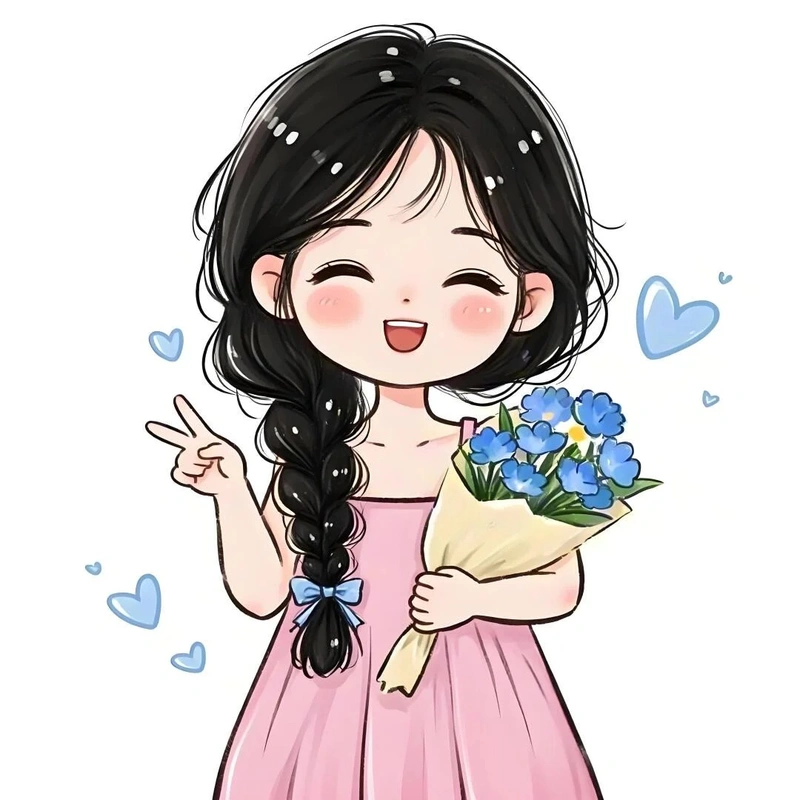 hình ảnh chibi cute nữ dễ thương nhất