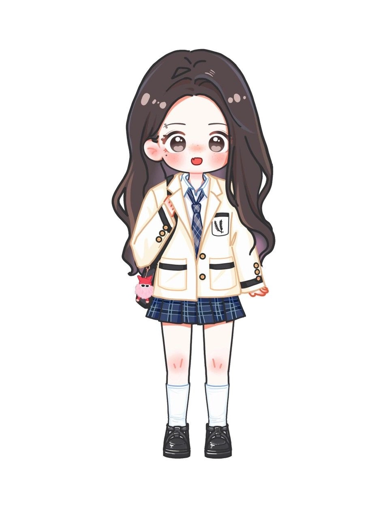 hình ảnh chibi cute nữ