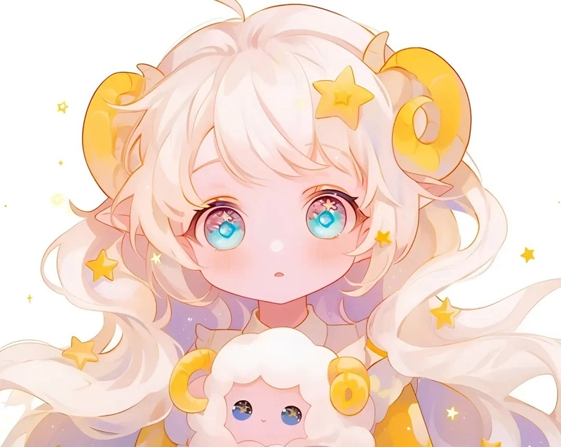 hình ảnh cung bạch dương anime đẹp