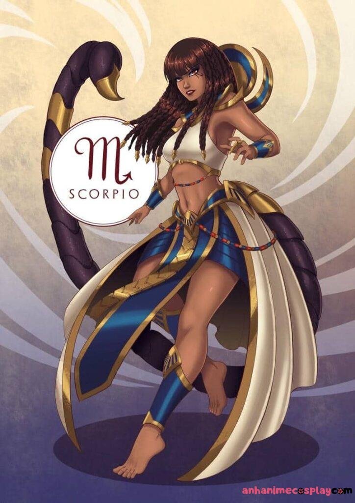 hình ảnh cung bọ cạp nữ anime đeppjp