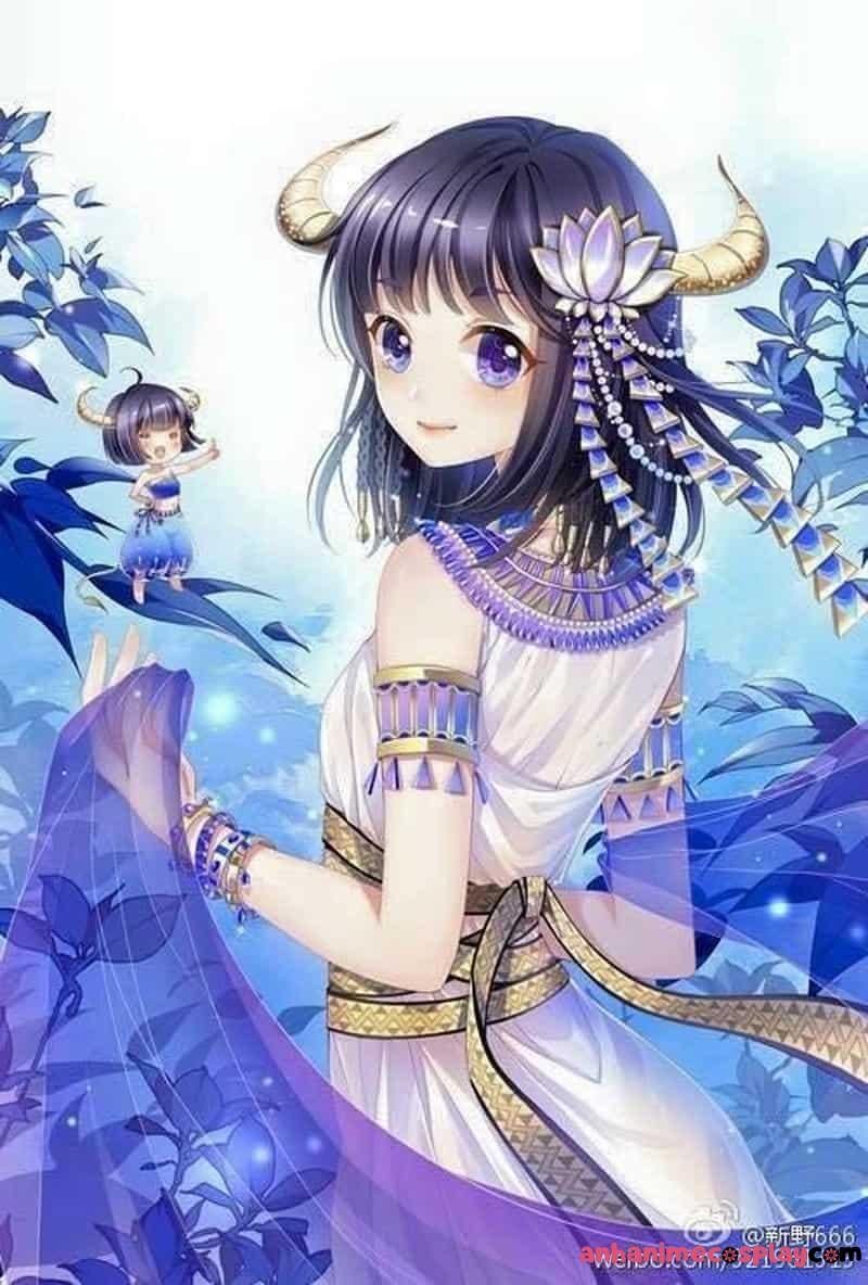 hình ảnh cung kim ngưu nữ anime đẹp xinh