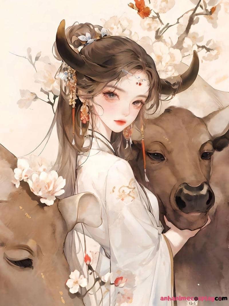 hình ảnh cung kim ngưu nữ anime xinhh