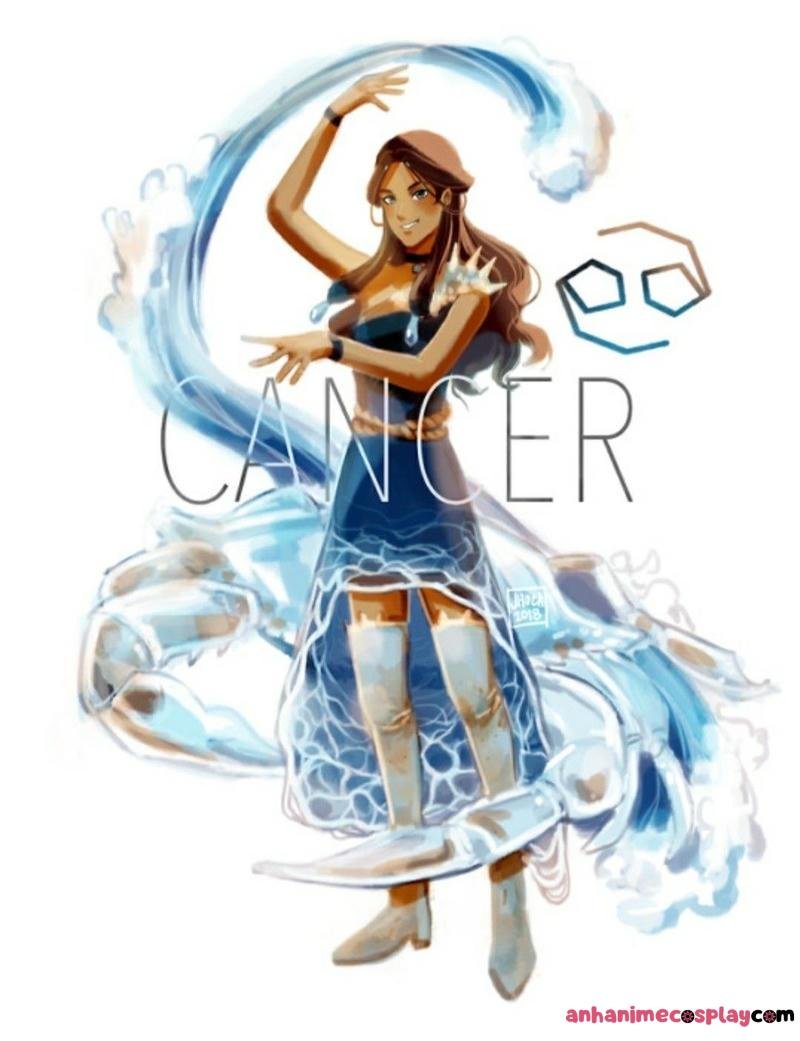 hình ảnh cung song ngư anime mê