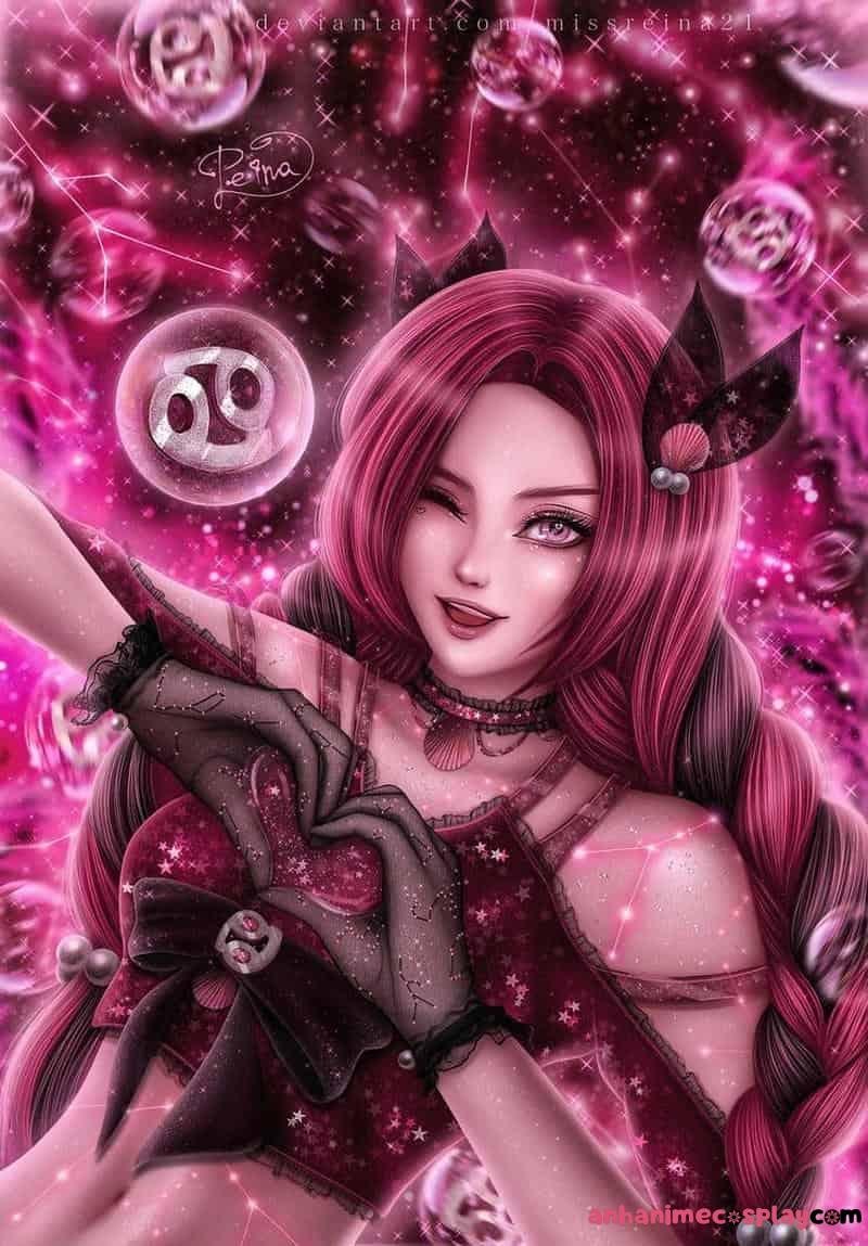 hình ảnh cung song ngư anime vẽ