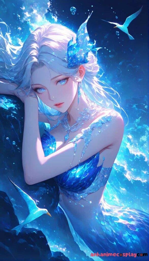 hình ảnh cung song ngư anime xinh