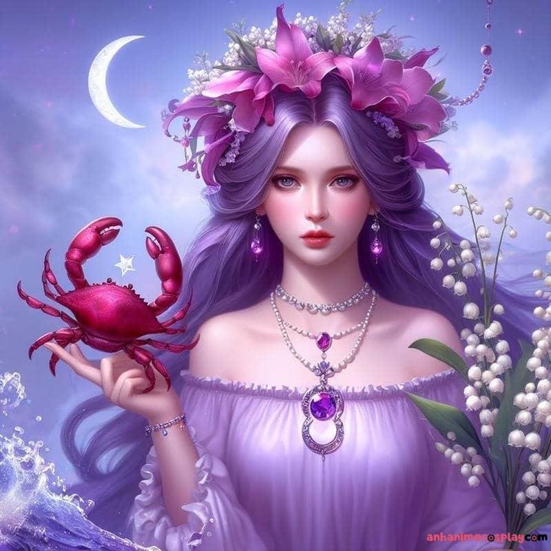 hình ảnh cung song ngư anime xinh xỉu