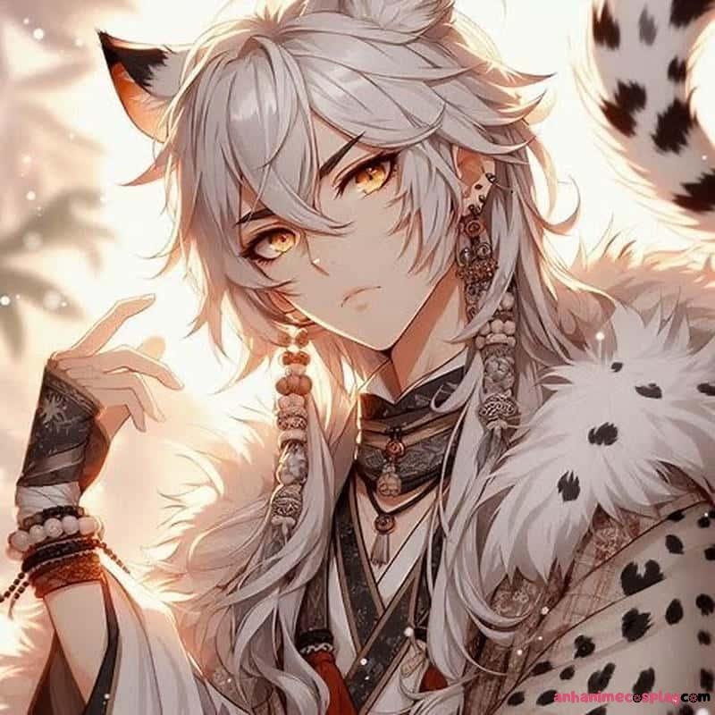 hình ảnh cung sư tử nam anime ngầuu