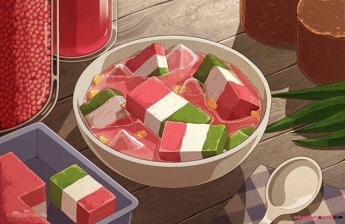 hình ảnh đồ ăn anime ngon