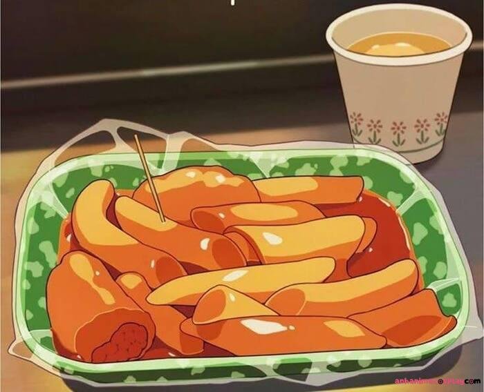 hình ảnh đồ ăn anime xinh đẹp