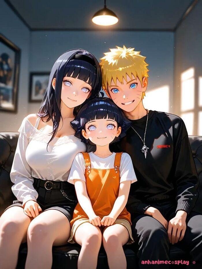 hình ảnh gia đình anime pinterest hd
