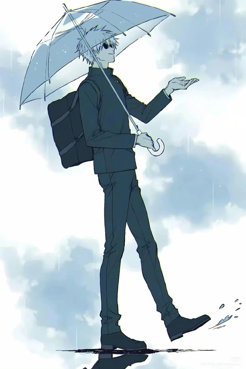 hình ảnh gojo satoru anime ấn tượng