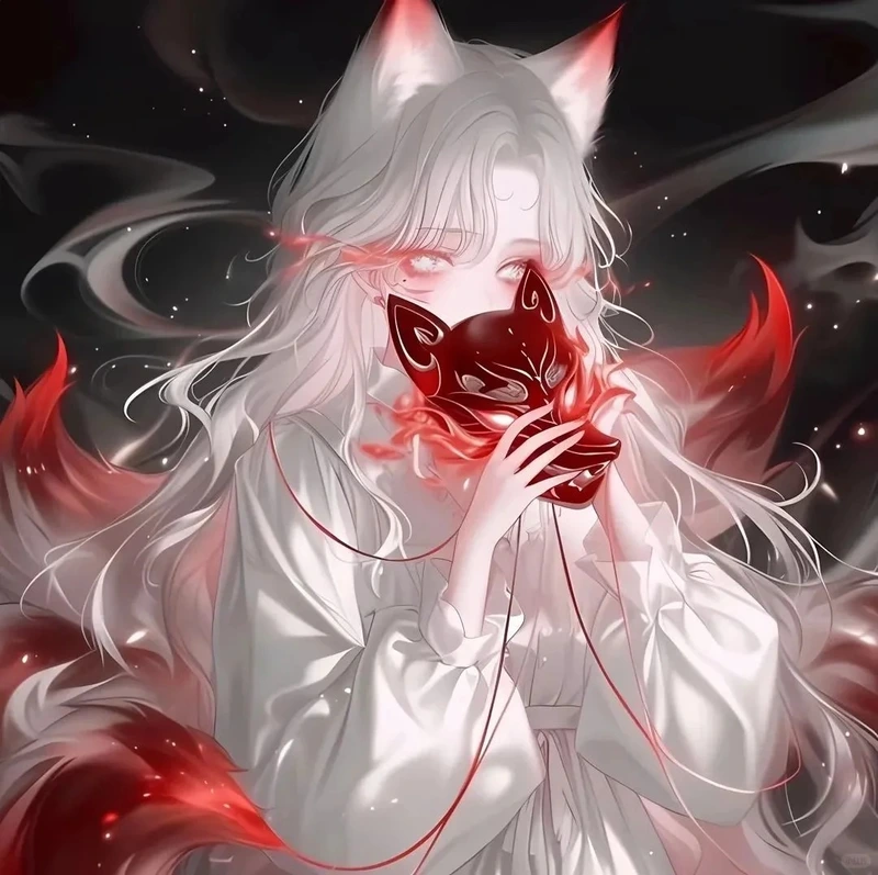 hình ảnh hồ ly anime phép thuật