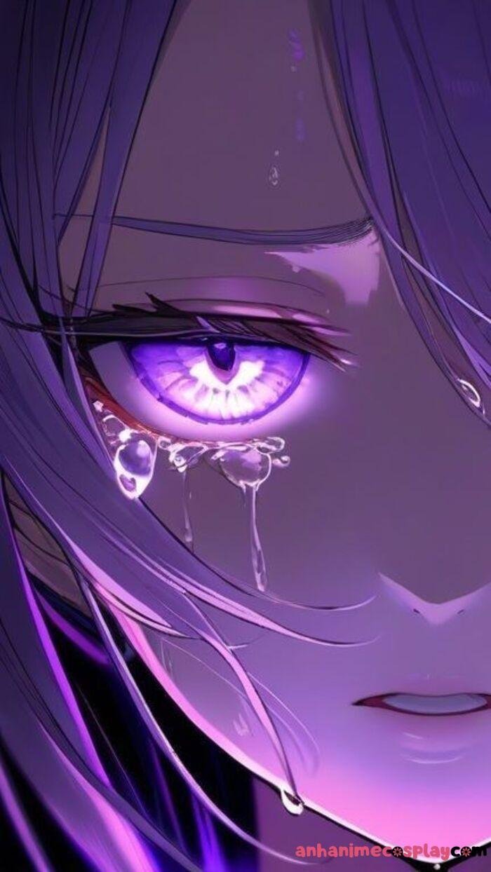 hình ảnh mắt anime siêu ngầu đẹp