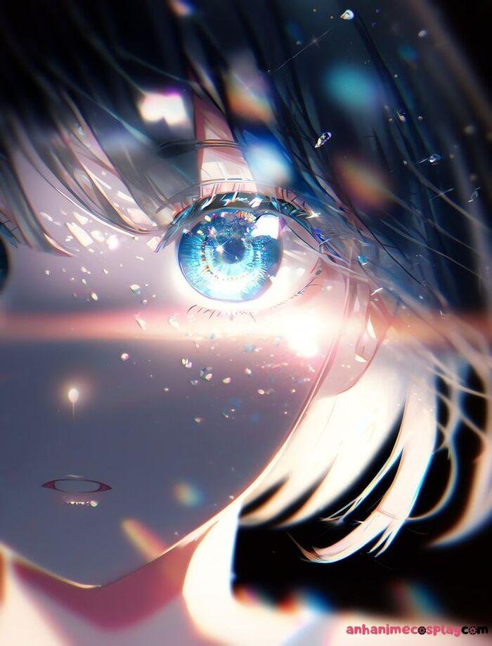 hình ảnh mắt anime xinh
