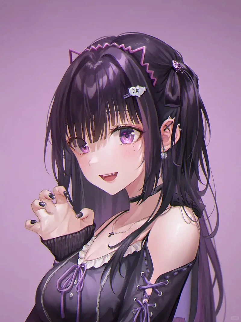 hình ảnh nhân vật anime cute dễ thương