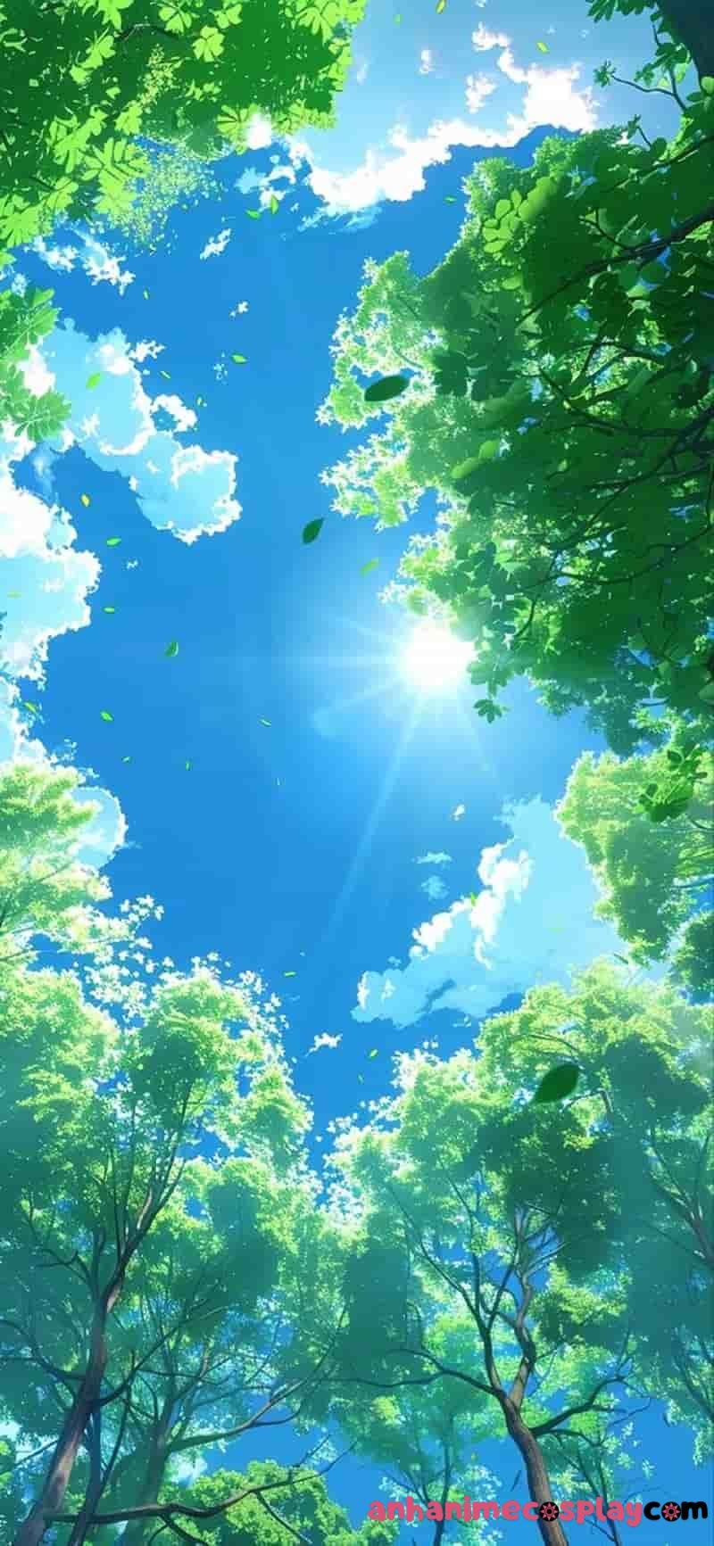 hình ảnh thiên nhiên anime 4k