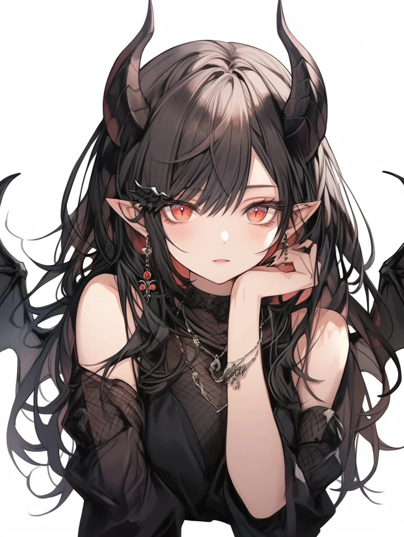 hình anime ác quỷ đẹp ngầu