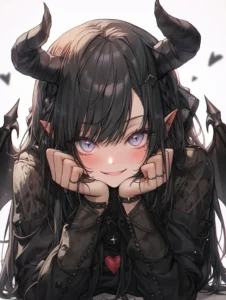 hình anime ác quỷ ngầu đẹp