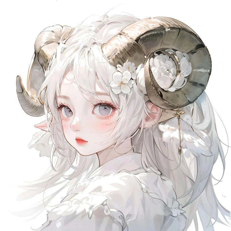 hình anime cung bạch dương đáng yêu