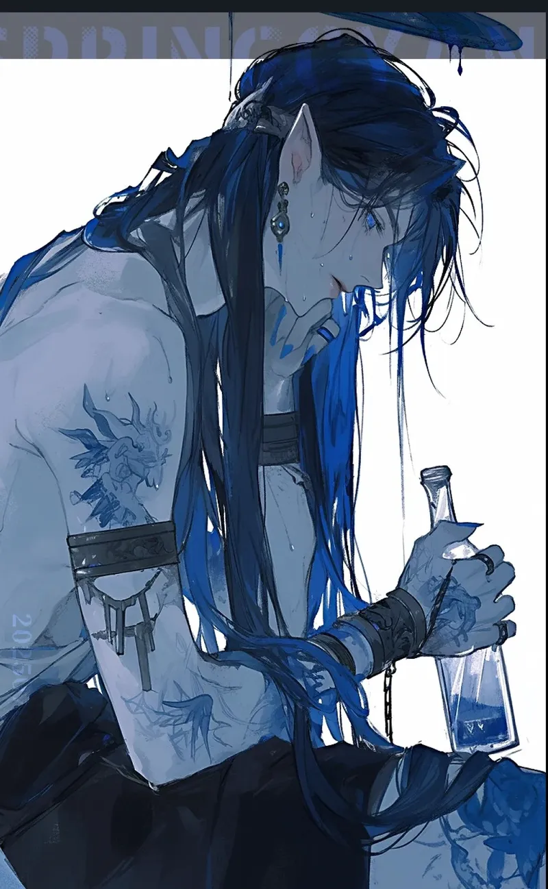 hình anime cung bảo bình siêu ngầu