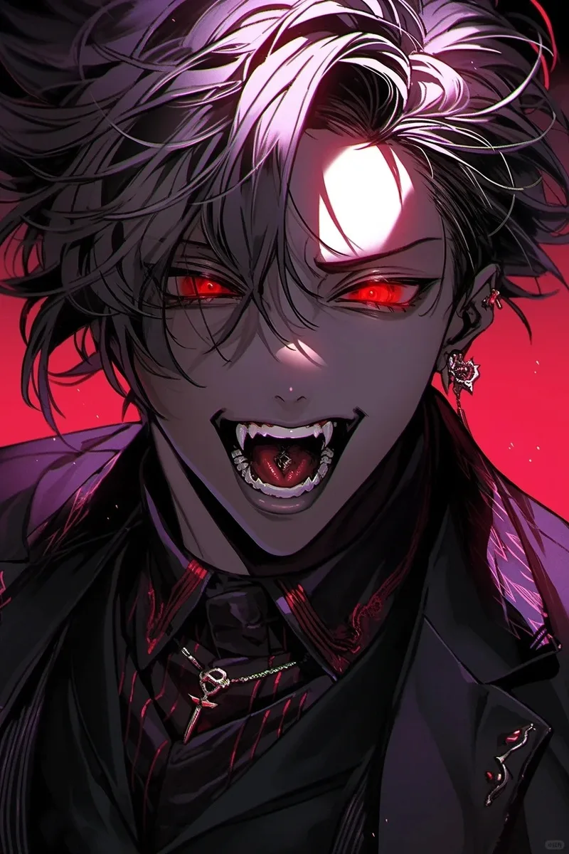 hình anime ma cà rồng dễ thương