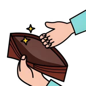 hình chế ví rỗng khó đỡ