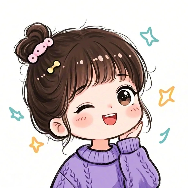 hình chibi dễ thương đơn giản