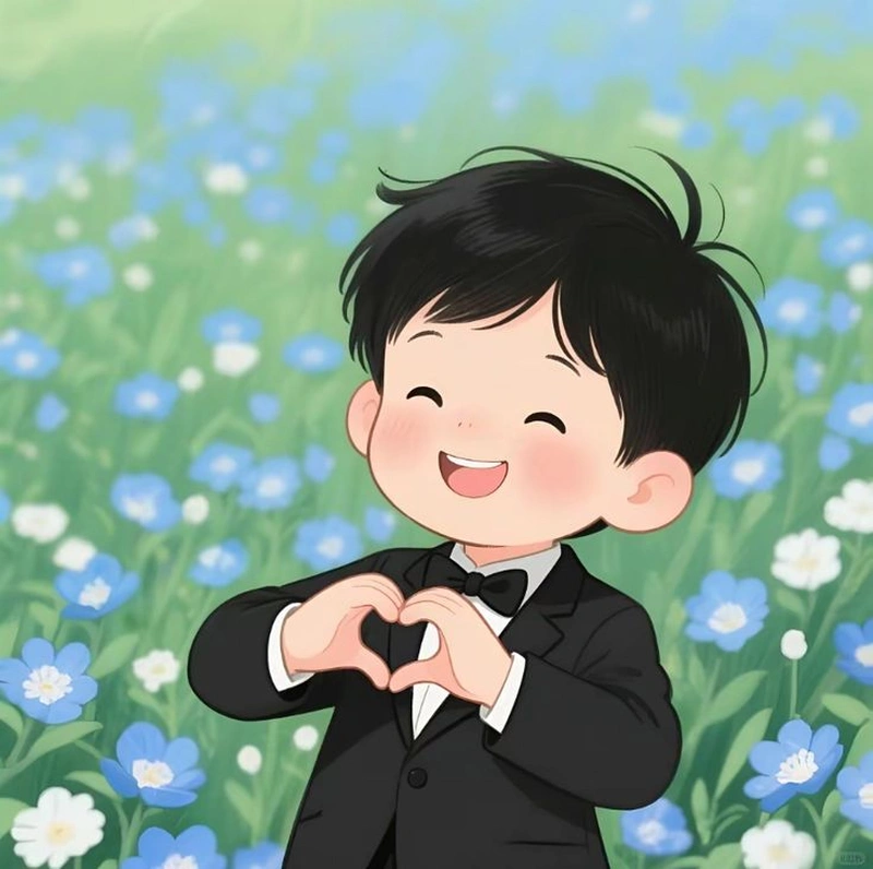 hình chibi nam cute đáng yêu dễ thương