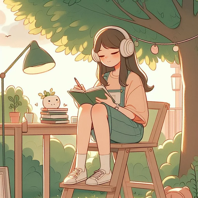 hình chibi nữ sinh đáng yêu
