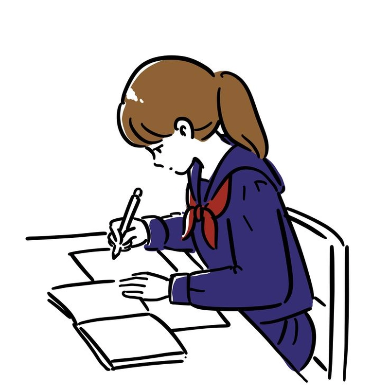 hình chibi nữ sinh tinh nghịch