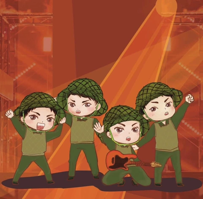 hình chibi việt nam độc đáo