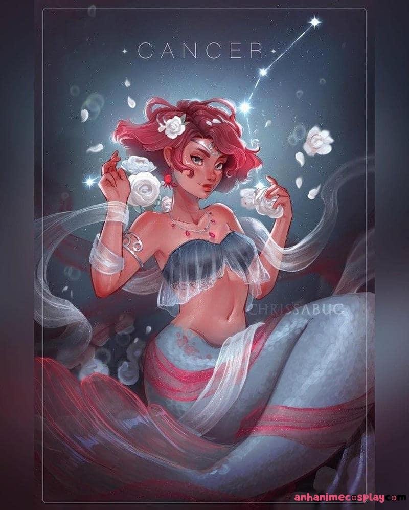 hình cung song ngư anime đẹp