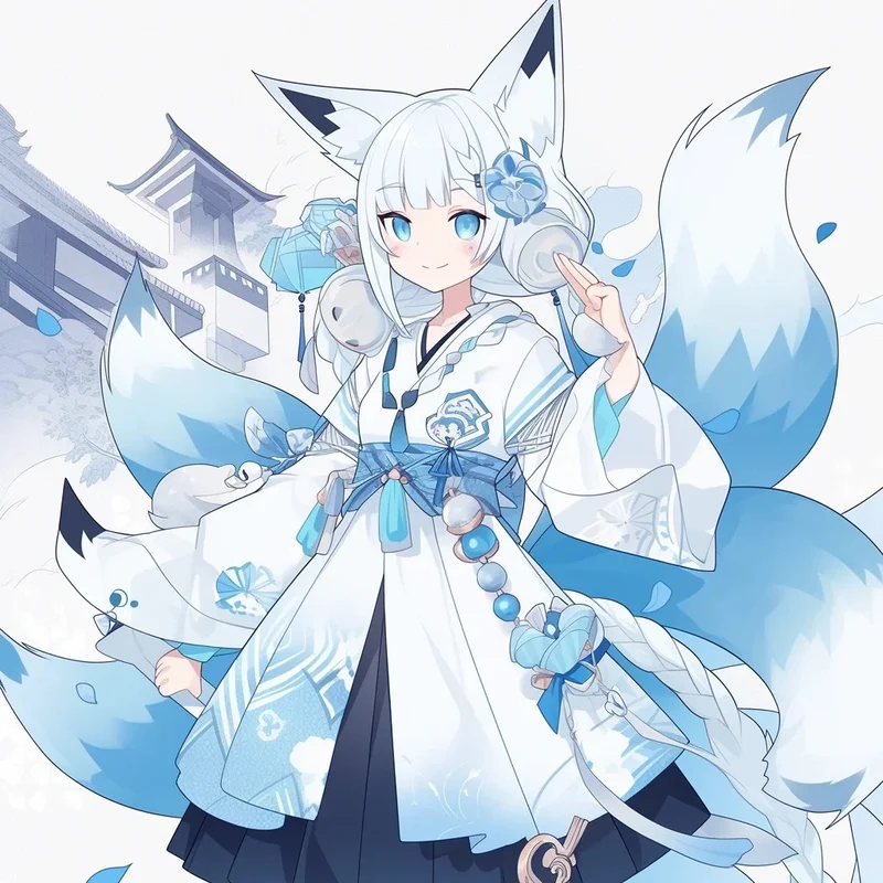 hình hồ ly anime đẹp nhất