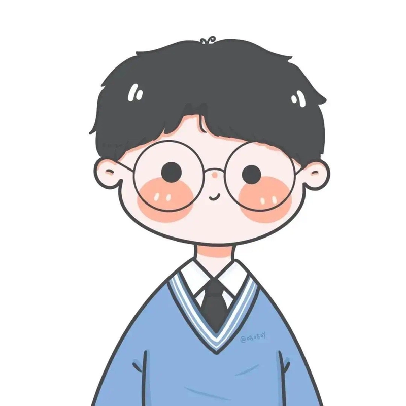 hình học sinh chibi duyên dáng