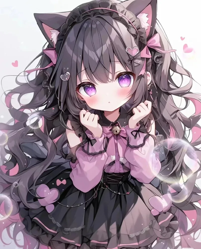 hình kuromi anime lung linh
