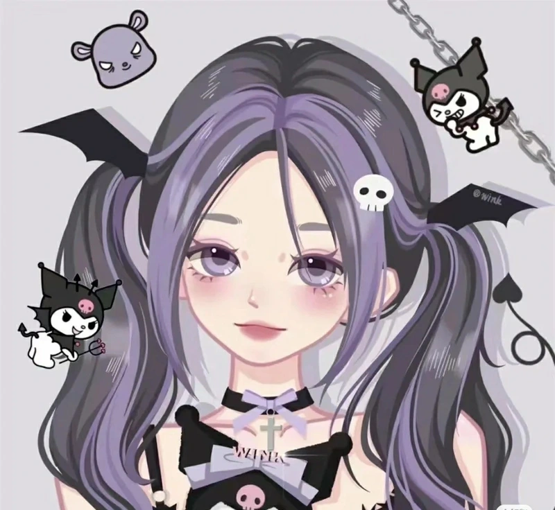 hình kuromi anime siêu đẹp