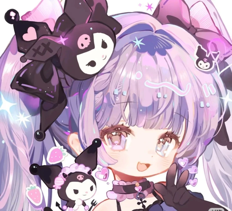 hình kuromi chibi