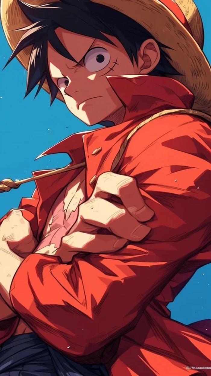 hình luffy chiến đấu