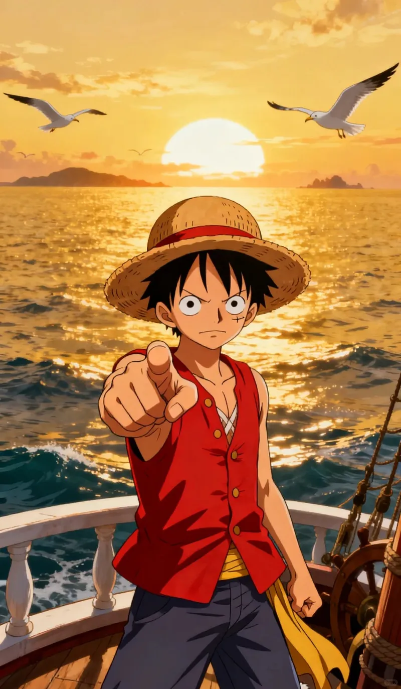 hình luffy dễ thương nhất