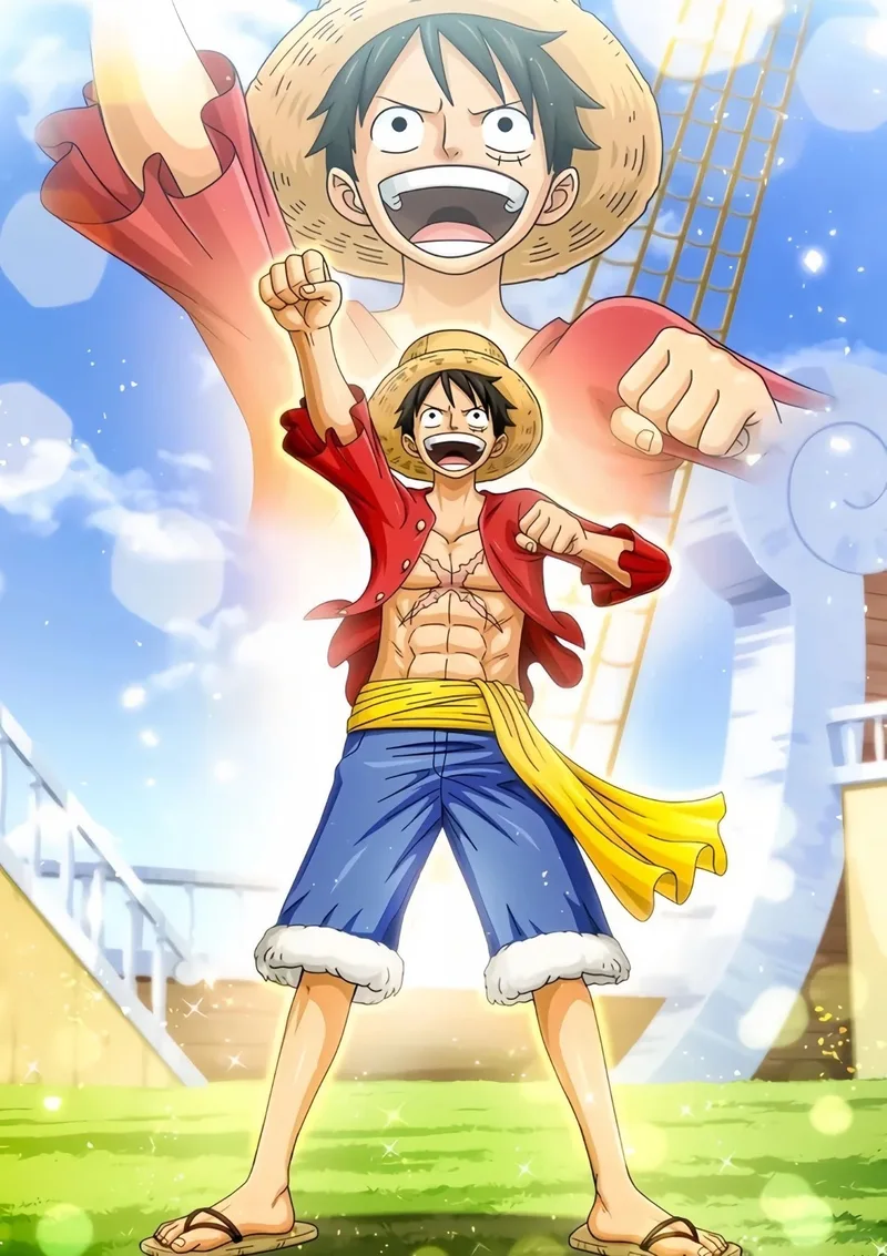 hình luffy ngầu