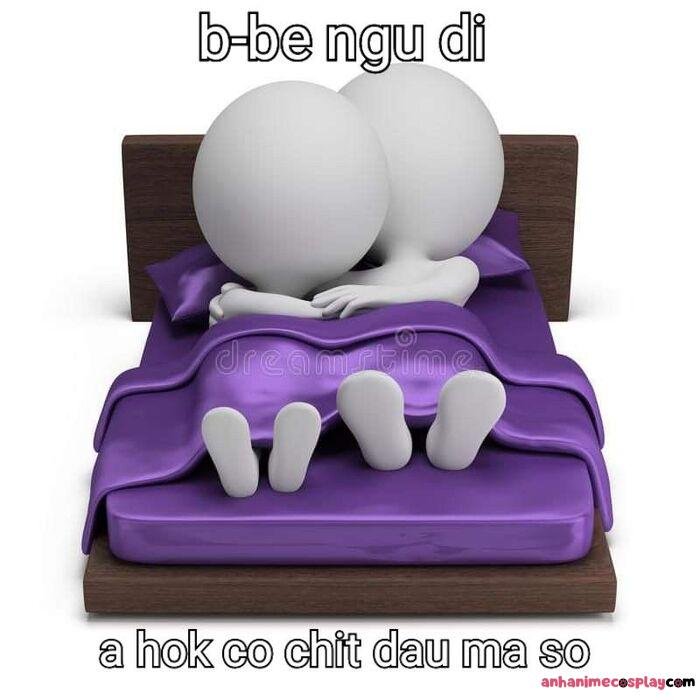 hình meme chúc ngủ ngon chế bựa