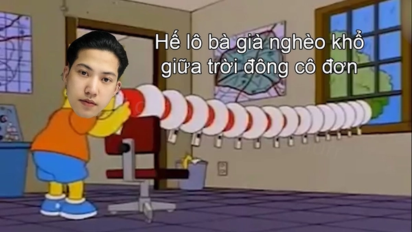hình meme nghèo cực vui