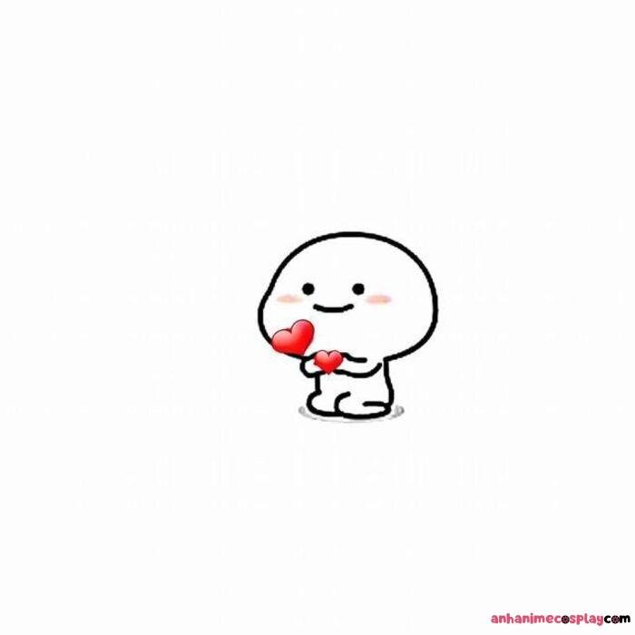 hình meme thả tim cute nhất