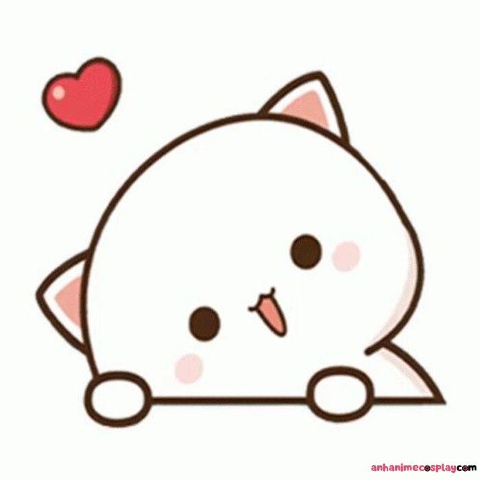 hình meme thả tim siêu đẹp