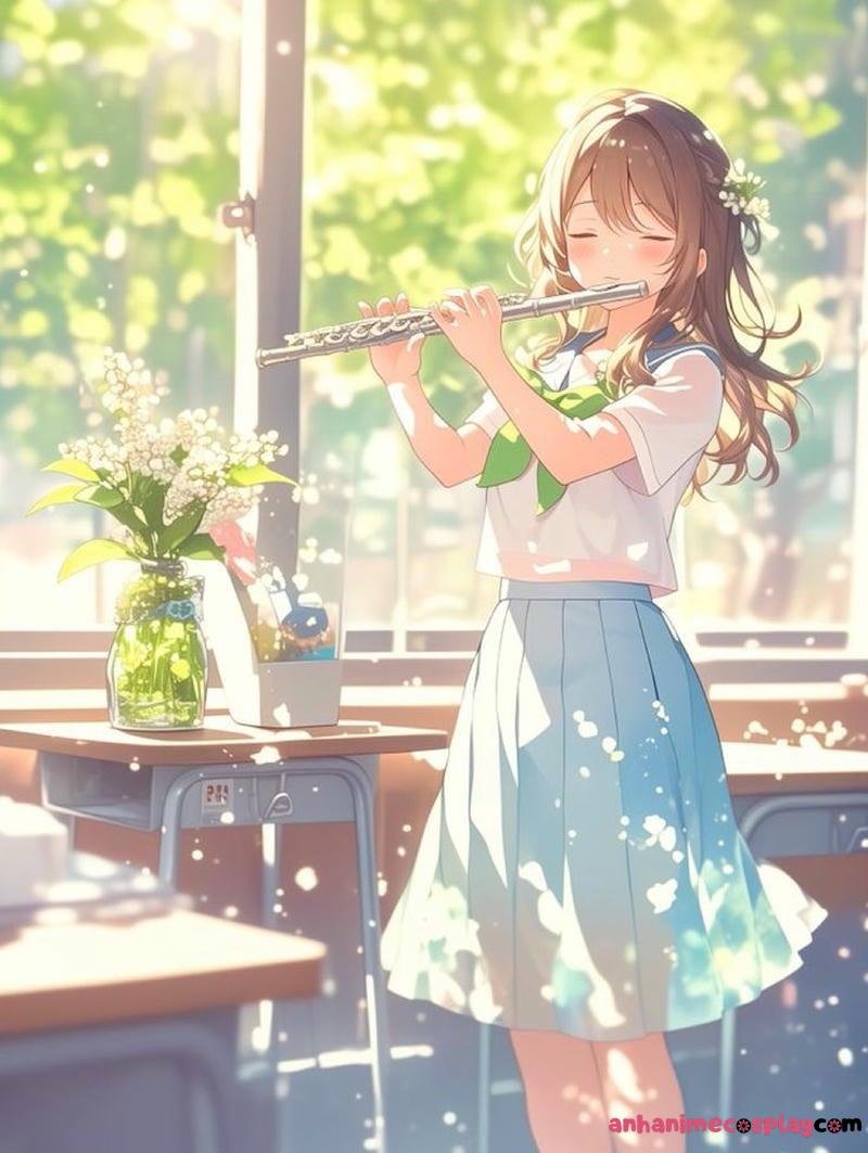 hình nền anime nữ đẹp lung linh